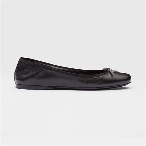 Nappa leather ballerinas Black 